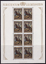 Лихтенштейн, 1978, Живопись, 3 листа-миниатюра